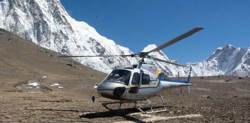 everest base camp trek with helicopter return