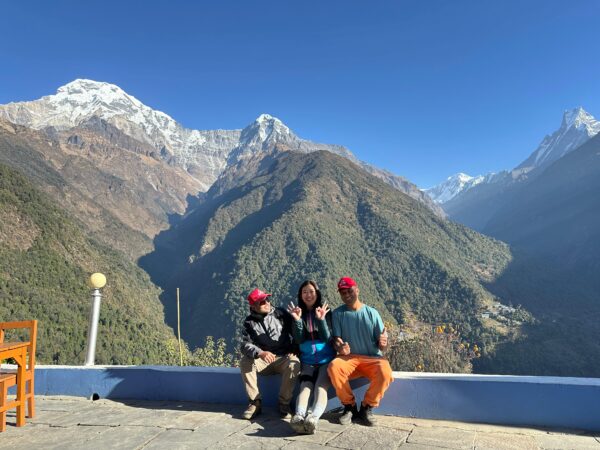Chomrong village, annapurna base camp Trek