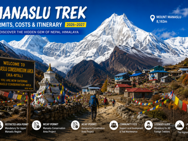Manaslu Trek Permits, Costs & Itinerary 2026–2027